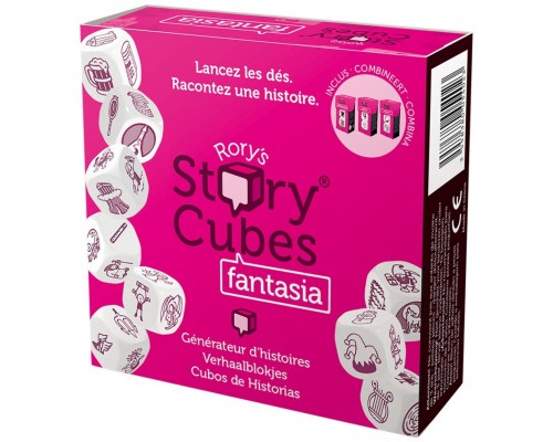 Juego mesa asmodee story cubes fantasia