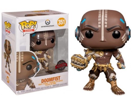 Funko pop overwatch leopard doomfist exclusivo