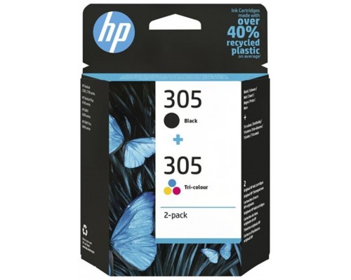 Pack 2 cartucho tinta hp 305