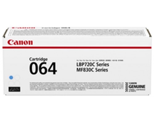 Cartucho toner canon 064h cian 10400