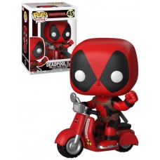 Funko pop rides marvel deadpool con