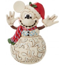 Figura enesco disney muñeco nieve mickey