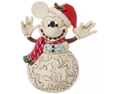 Figura enesco disney muñeco nieve mickey