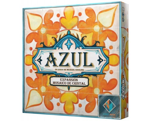 Juego mesa azul mosaico cristal pegi