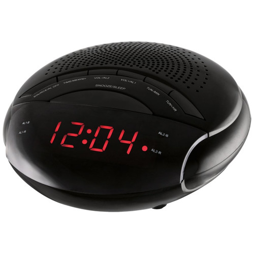 Radio reloj despertador nevir nvr - 335dd negro-MR2 Radio reloj despertador nevir nvr - 335dd negro