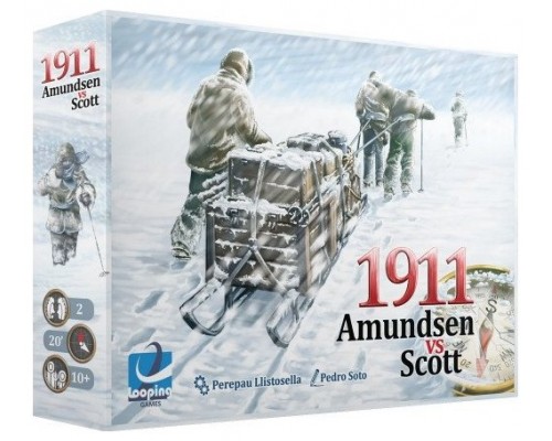 Juego mesa looping games 1911: amundsen