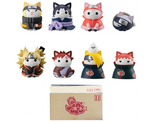 Set 8 figuras megahouse naruto shippuden