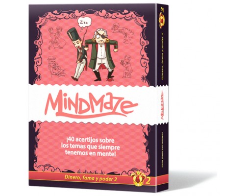 Juego mesa mind maze: dinero fama