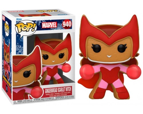 Funko pop marvel navidad galleta jengibre