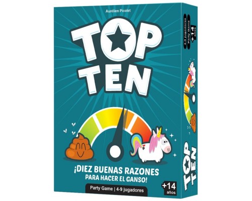 Juego mesa top ten pegi 14