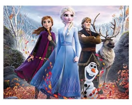 Puzzle lenticular prime 3d disney frozen