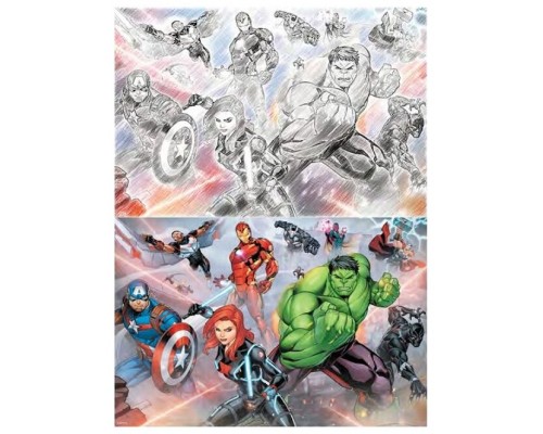 Puzzle rascar prime 3d marvel 150