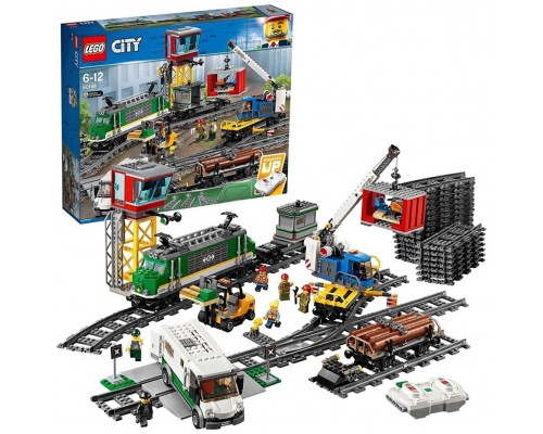 Lego city tren mercancias