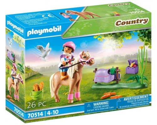 Playmobil coleccionable poni islandes
