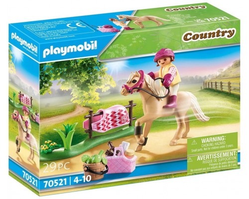 Playmobil coleccionable poni equitacion aleman