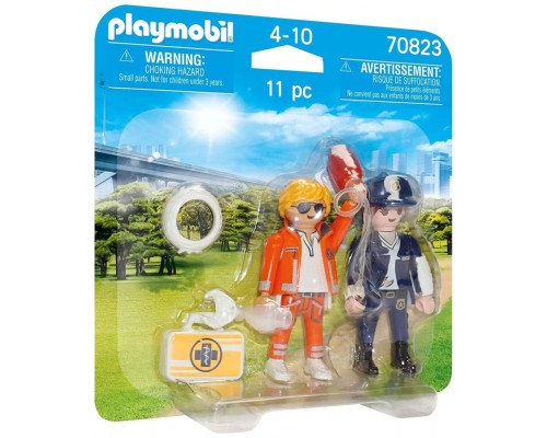 Playmobil duo pack doctor y policia