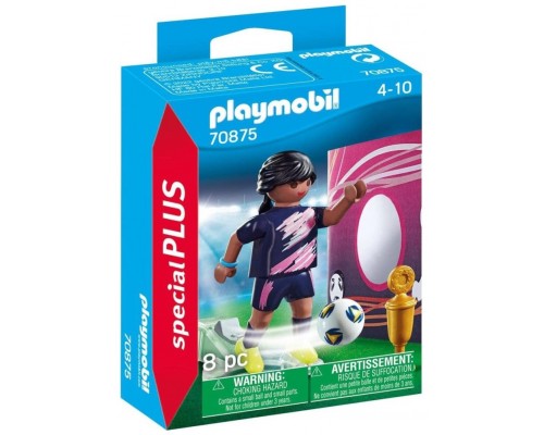 Playmobil special plus futbolista con muro