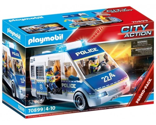 Playmobil coche policia con luz y