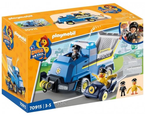 Playmobil duck on call vehiculo emergencia