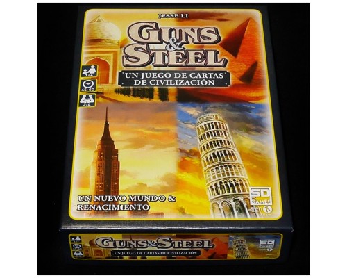 Juego mesa guns & steel pegi