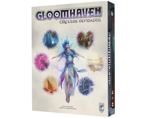 Juego mesa gloomhaven circulos olvidados pegi