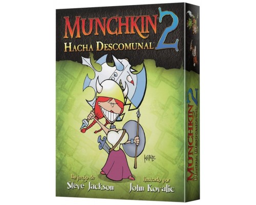 Juego mesa munchkin 2: hacha descomunal