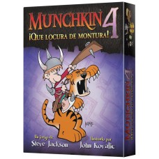 Juego mesa munchkin 4: ¡que locura