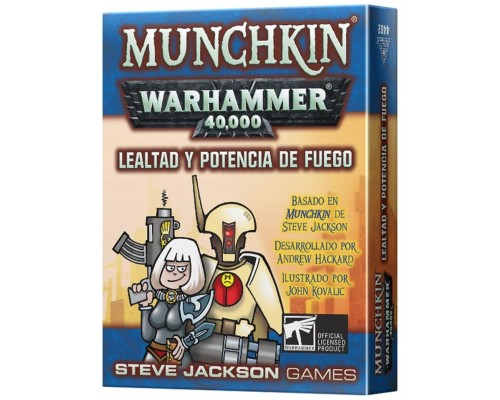 Juego mesa munchkin warhammer lealtad y