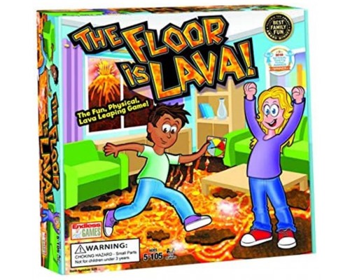 Juego mesa floor is lava pegi