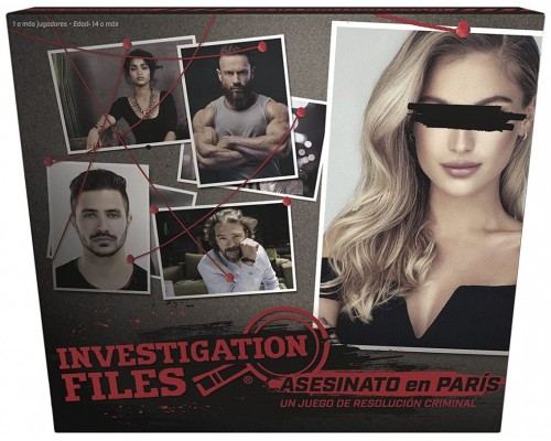 Juego mesa investigation files: asesinato en