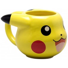 Taza 3d pokemon pikachu