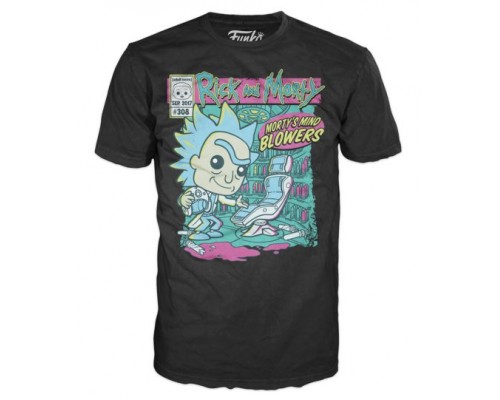 Camiseta funko series tv rick &