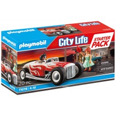 Playmobil starter pack hot rod