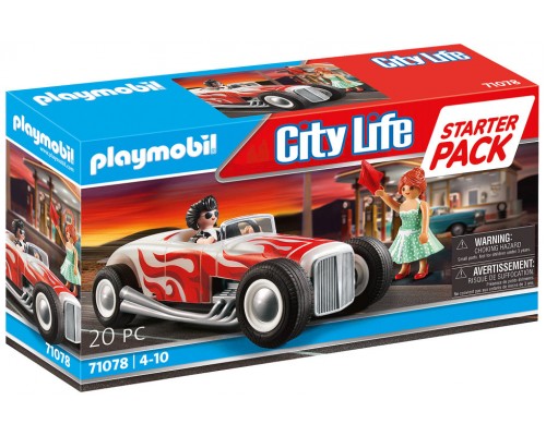 Playmobil starter pack hot rod