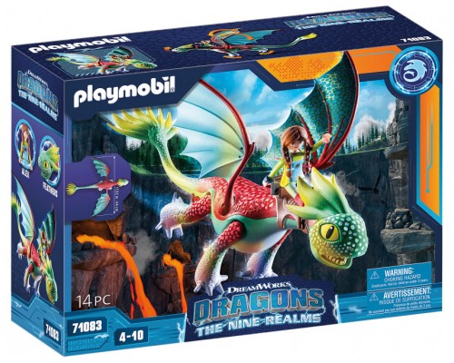 Playmobil dragones: nine realms: feathers &