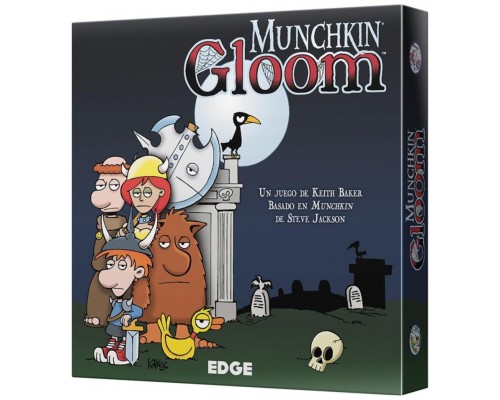 Juego mesa munchkin gloom pegi 14