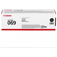 CANON Toner 069BK Negro para i-SENSYS LBP673Cdw i-SENSYS LBP673dw, MF752Cdw 2.100p