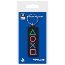 LLAVERO DE CAUCHO PLAYSTATION FORMAS PYRAMID REDSTRING RK39161C