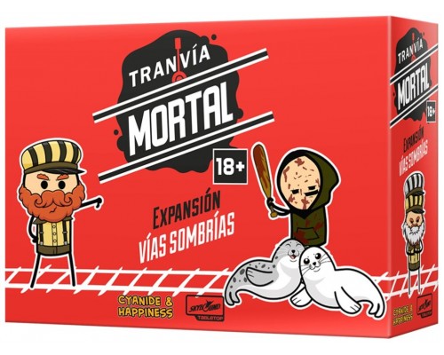 Juego mesa tranvia mortal expansion vias