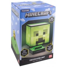 Lampara paladone con cargador usb minecraft