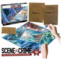 Juego mesa puzzle escena del crimen