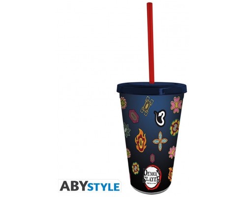 Vaso con pajita abystyle guardas pilares