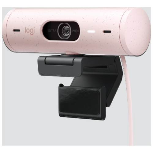 Webcam logitech brio 500 rosa full-MR18 Webcam logitech brio 500 rosa full