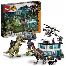 Lego jurassic park ataque del giganotosaurio