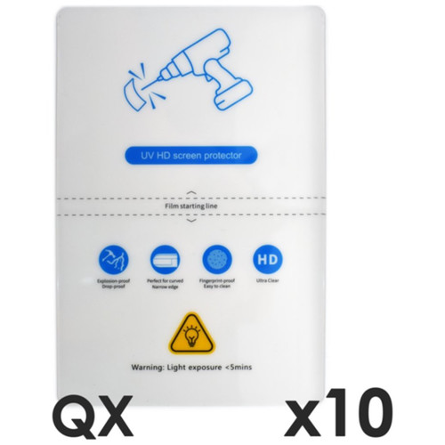 Laminas fijacion qcharx hidrogel hd qx-MR48 Laminas fijacion qcharx hidrogel hd qx