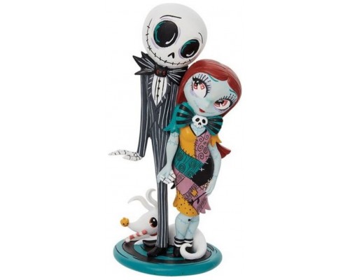 Figura decorativa enesco disney jack sally