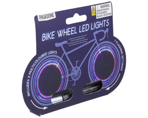 Luces ruedas bicicleta paladone