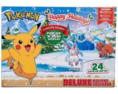 Calendario adviento pokemon deluxe holiday 2022