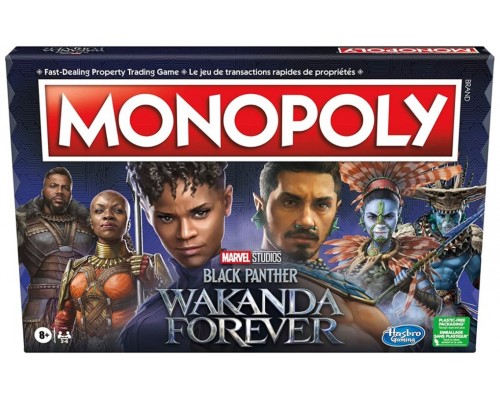 Juego mesa monopoly black panther