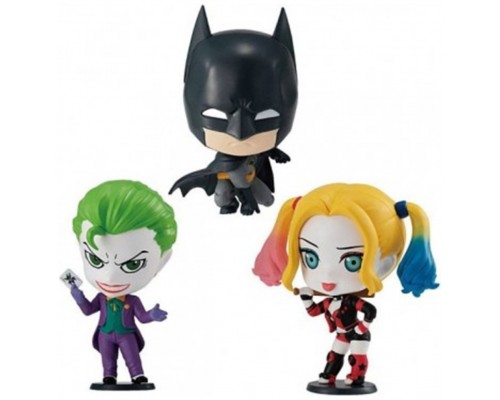 Set bolas gashapon bandai batman capchara